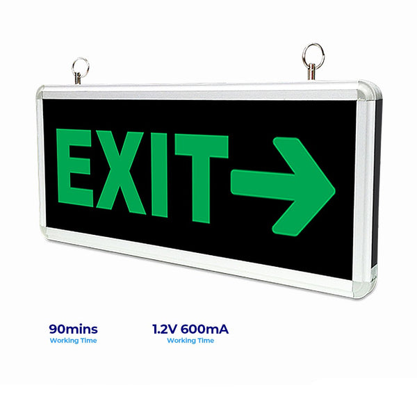 Lightforce Led, Fire Exit, Comfort Room Signage, Double Face 503