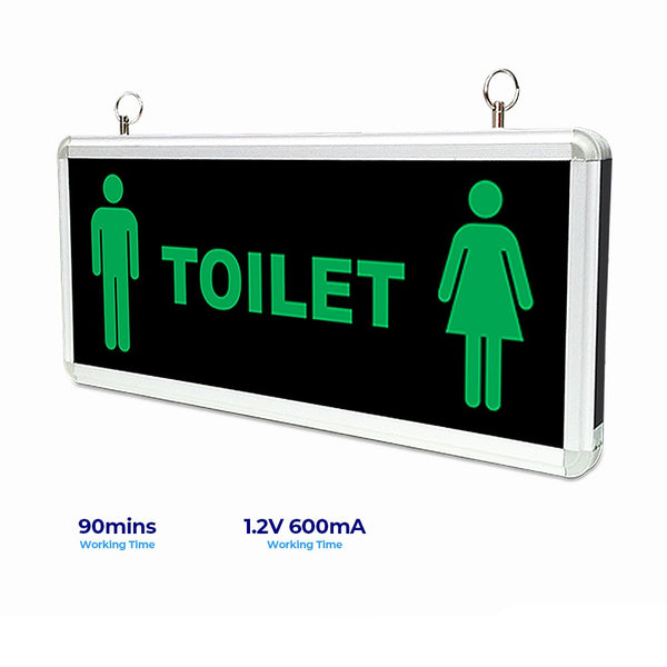 Lightforce Led, Fire Exit, Comfort Room Signage, Double Face 506