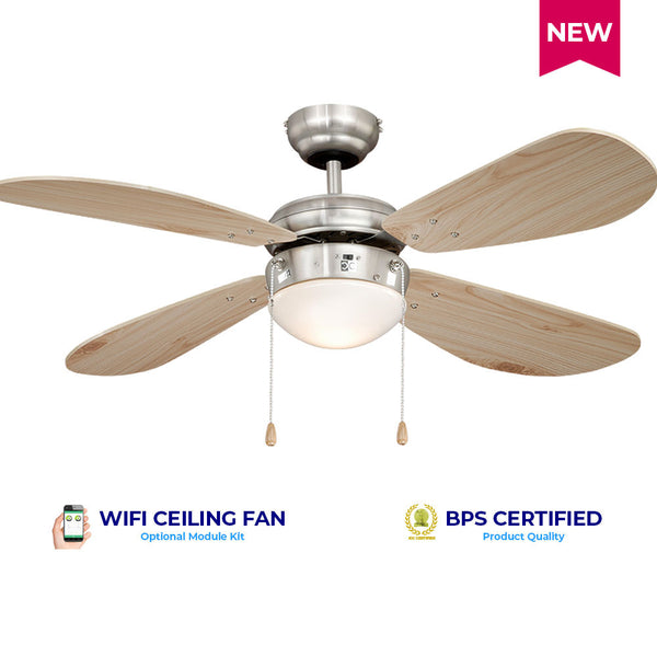 WIFI Ceiling Fan with Light 3-in-1